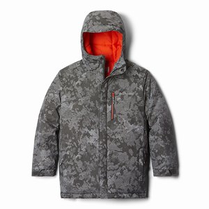 Columbia Alpine Free Fall™ II Jacka Pojkar MörkGrå/Camo (OVEIU5189)